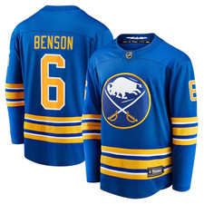 Buffalo Sabres Zach Benson Home Hockey STITCHED JERSEY Shirt Unisex Gift picture