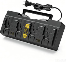 4-Port Fast Charger Replacement for DCB104 20V Battery Charger Non-Oem picture