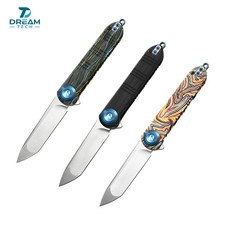 DREAMTECH Folding Knives G10 Knife 14C28N Blade Knife picture
