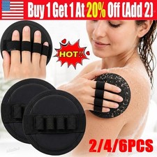 2/4/6PCS Bath Exfoliating Glove Body Scrub Mitt Deep Skin Cleansing Shower Wash picture