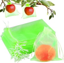 50 Pcs Fruit Protection Bags 7''x9'' Fruit Net Bags with Drawstring Bag for Frui picture