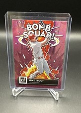 2022 Panini Donruss - Bomb Squad Mike Trout #BS-8 Pink Fireworks picture