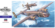 HASEGAWA 00546 B-25J MITCHELL MODEL KIT-NIB-1/72 SCALE COLLECTIBLE picture