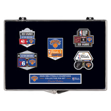 New York Knicks WinCraft 2026 NBA Finals Champions Five-Piece Collector Pin Set  picture