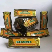 2 X PREMIUM HAJAR JAHANAM 100% ORIGINAL BLACK STONE STRONG MEN picture