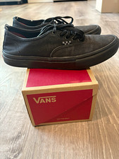 VANS Old Skool Men's Black Canvas Lace-Up Sneakers Wide US 9 picture