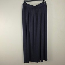 OGL Move Smoky Navy Tencel Linen Blend Maxi Skirt XL 260421-3411W33-Smoky Navy picture
