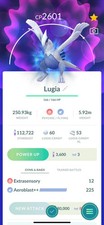 Rare APEX LUGIA Pokémon - Aeroblast++ Legacy - GO picture