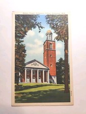 Postcard Vintage Stetson Chapel,  Kalamazoo College c1952 A523 picture