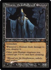 Mikaeus, the Unhallowed (Retro Frame) Foil Secret Lair Drop Playtest Card picture