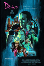 Drive Variant Paul Mann Mondo Movie Poster Film Art Print Gosling picture