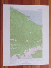 Pysht Washington 1958 Original Vintage USGS Topo Map picture