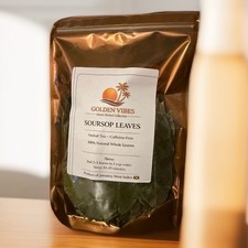 Caribbean Soursop Leaves 100 Whole Dried Annona Muricata for Herbal Tea picture