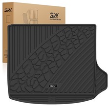 3W Cargo Liner for2022-2026 Jeep Grand Cherokee  (Non L&WK) TPE Trunk Mat black picture