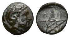 Ancient Greek Bronze Coin - Pitane MYSIA 4th-3rd centuries BC picture