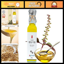 Premium Raw Perilla Oil 250ml - 100% Korean Seeds, Healthy Cooking Oil, Vegan picture