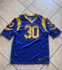 Nike Los Angeles Rams Todd Gurley #30 On-Field Jersey Mens L Blue Gold picture