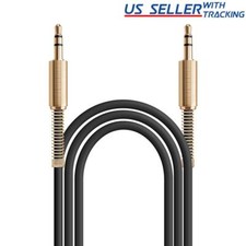 (5-pack) 3.5mm Auxiliay AUX Male to Male Stereo Audio Cable Cord 5X picture