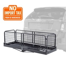 Elevate Outdoor Steel Cargo Carrier with Folding Sides CC-1223 Freeship from US picture