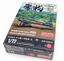IJN A6M5 Carrier Fighter ZERO Model 52 Mitsubishi Early 1/72 - FINE MOLDS FR01 picture