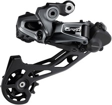Shimano GRX RD-RX815 Rear Derailleur 11-Speed Long Cage Di2 1x 2x Black picture