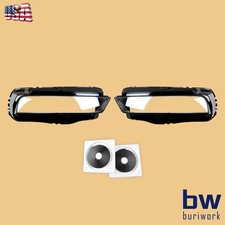 Fit BMW 7-Series G70 2023-2025 Front Headlight Lens Cover Headlamp Left & Right picture