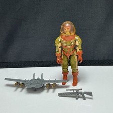 VTG 1991 GI Joe General Hawk V3 100% COMPLETE Jet Pack Rifle Missiles ARAH picture