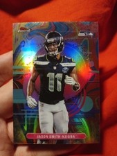 2025 Topps Finest Jaxon Smith-Njigba Uncommon Oil-Spill SSP Case Hit #177 Minty picture