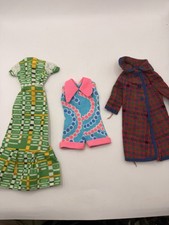 Vintage Barbie Clothes, Lot Of Three, Groovy picture