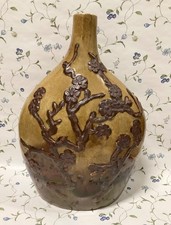 Vintage Chinese style Ceramic Large Cherry Blossom Vase picture
