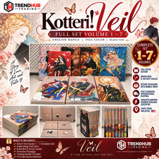 Veil Manga Vol 1 - 7 Full Set by Kotteri English Comic Full Color Version New picture