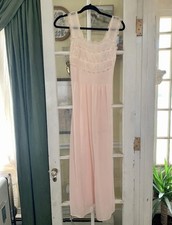 Vintage Lady Edso 40s/50s Maxi Slip Nightgown Dress picture