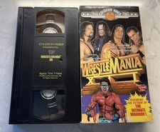 WWF - WrestleMania 12 VHS, 1996 w/ Dust Cover TESTED picture