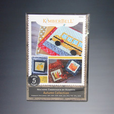 2018 KIMBERBELL MACHINE EMBROIDER BY NUMBER AUTUMN COLLECTION CD #KD563 picture