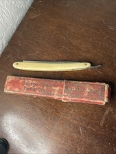Antique Straight Razor Pueblo Colorado George Opp Mountain State Germany W Box picture