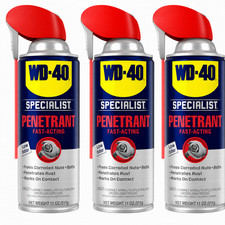 3 Pack WD-40 Specialist Fast-Acting Penetrant Spray 11 oz Rust Release picture