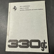 FERRARI 330 GT SERIES I+II INSTRUCTIONS MANUAL MANUAL | POUCH BOOK | 1965 4th Ed picture