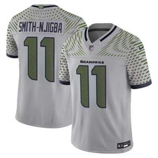 Men's Seattle Seahawks Jaxon Smith-Njigba #11 Stitched Jersey Super Bowl Size M picture