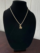 LA Dodgers Necklace - 3mm Rope - 22