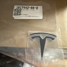 Genuine Tesla Emblem Front Badge MODEL S 12-16 101744200B picture