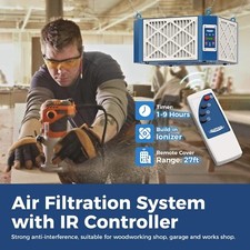 ALORAIR Purecare 1350IG Air Filtration System Ionizer Dust Collector with Remote picture