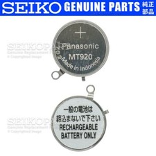Panasonic MT920 Battery Capacitor Seiko Pulsar Solar V142 V145 V157 V158 VS32 picture