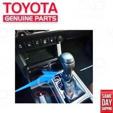 15 - 23 TOYOTA TACOMA SHIFT LOCK RELEASE BLACK BUTTON COVER CAP OEM NEW picture