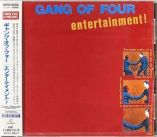 Gang Of Four - Entertainment - 3 Bonus Tracks - Import - w/OBI - Pristine picture