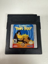 Daffy Duck Fowl Play Nintendo Gameboy Color Game Tested + Working & Authentic picture