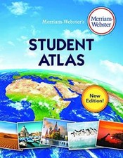 Merriam-Webster's Student Atlas, New Edition, 2020 Copyright - VERY GOOD picture