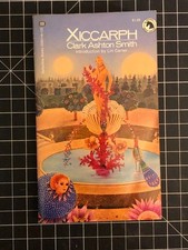 Xiccarph by Clark Ashton Smith, Ballantine Books PB 1st/1st picture