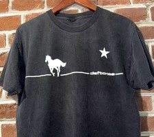 HOT Deftones White Pony Tour Unisex Black T-shirt S-5XL picture