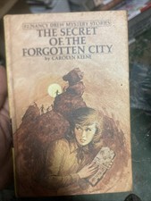 Nancy Drew Vintage Hardcover The Secret of the Forgotten City #52 Keene 1975 picture