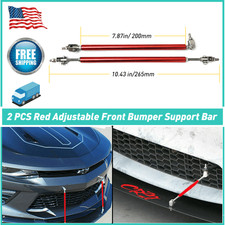 Splitter 2X Rod Strut Tie Bar Support Rods for Bumper Lip Diffuser Air Dam 7.87